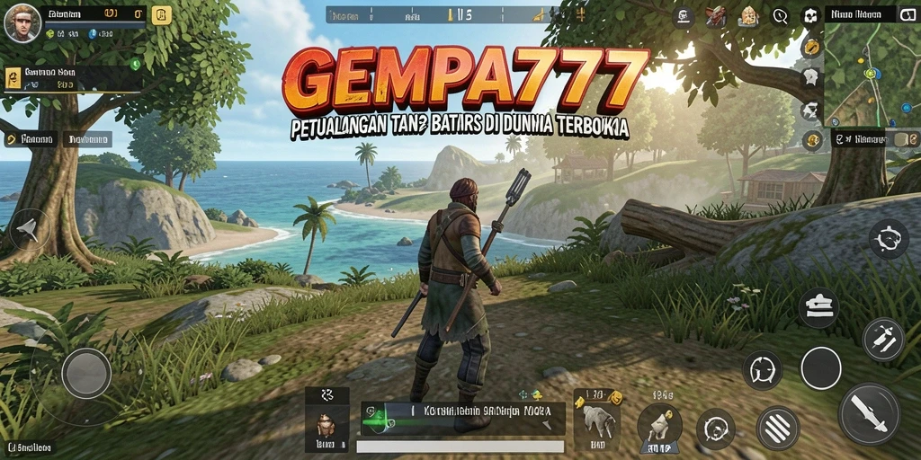 Screenshot gameplay menampilkan eksplorasi mendalam dalam dunia Open World.