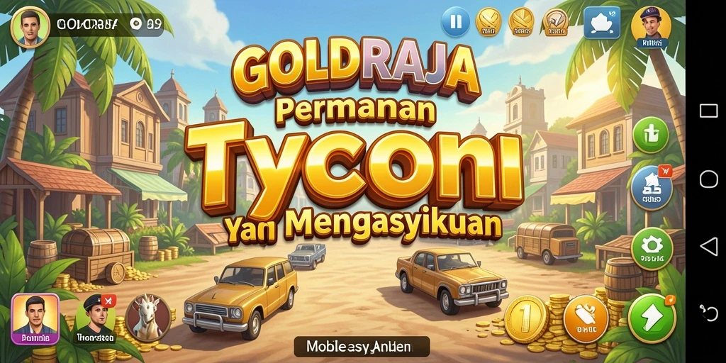 Screenshot menampilkan gameplay <strong>GOLDRAJA</strong> yang seru dan interaktif.