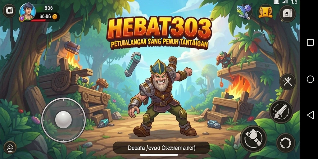Menampilkan gameplay seru dalam HEBAT303 dengan petualangan menegangkan.