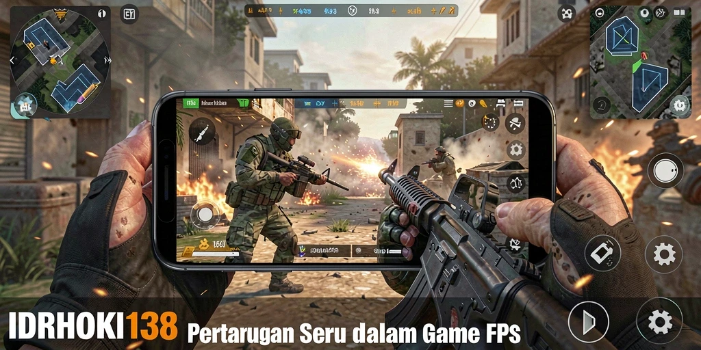 Gameplay seru di IDRHOKI138 dengan aksi tembak-menembak yang mendebarkan.