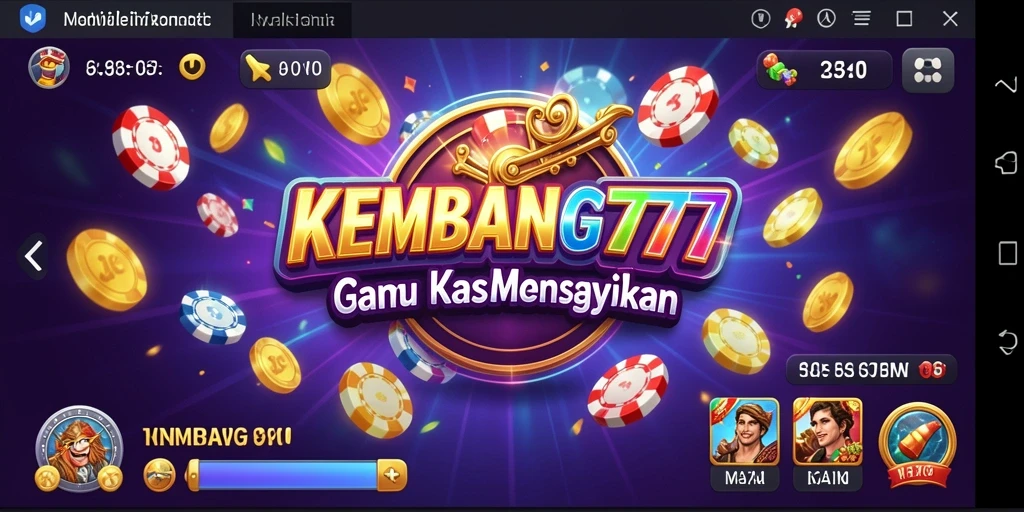 Tangkapan layar gameplay KEMBANG777 yang menampilkan keseruan permainan Kasino.