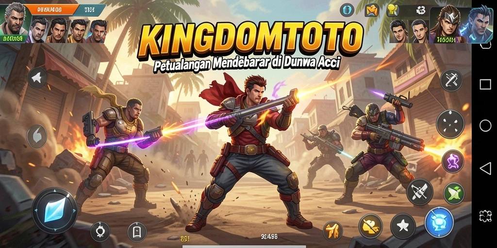 Tangkapan layar gameplay KINGDOMTOTO yang menampilkan aksi mendebarkan.