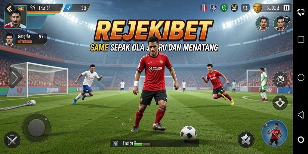 Tampilan gameplay seru dan mendebarkan di REJEKIBET.