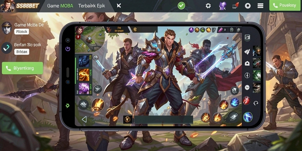 Screenshot gameplay seru dari SS88BET yang menampilkan pertarungan epik.