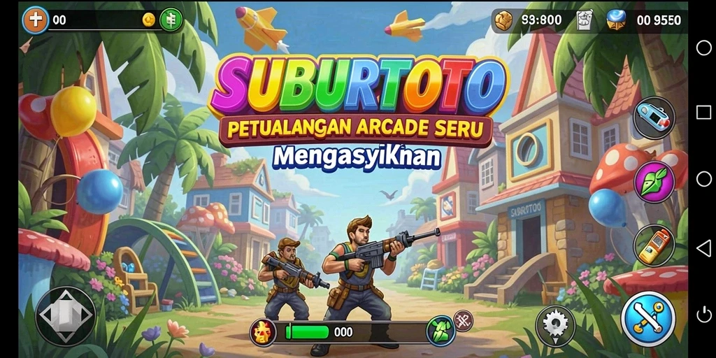 Tampilan gameplay SUBURTOTO yang seru dan penuh warna.