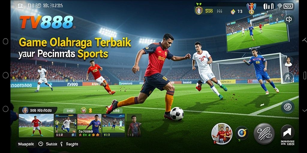 Gameplay seru dan interaktif dari TV888 dalam olahraga.